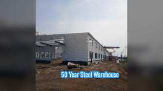 Steel Warehouse Buildings Durable Prefab Metal Storage
