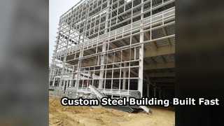 Custom H Beam Steel Structure Building