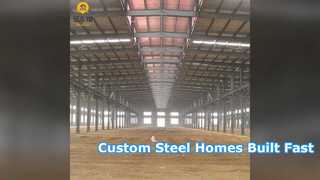 Custom Steel Structure Homes Fast & Affordable