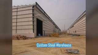 Custom Steel Warehouse Building Fast & Durable