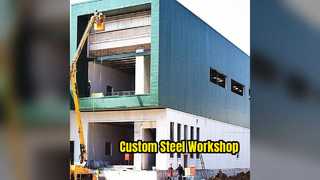 Custom Steel Frame Warehouse Workshop