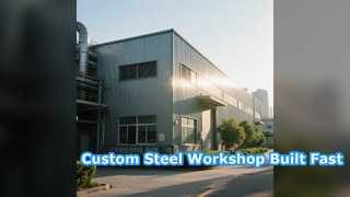 Custom Steel Workshop Fast Build