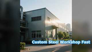 Custom Steel Workshop Design Fast Build
