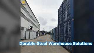 Steel Warehouse Building Durable & Customizable