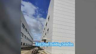 Durable Steel Buildings PU Panel Fast Build