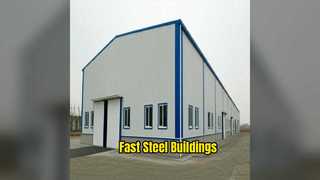 Steel Frame Buildings Fast Install Strong