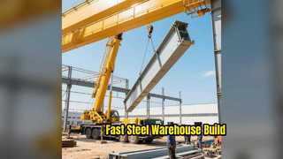 Steel Warehouse Quick Build Durable & Cost Effective