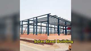Prefab Steel Structure Solar EPS Cladding