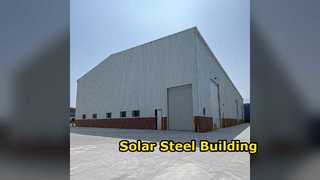 Steel Structure Solar Power Prefab Building