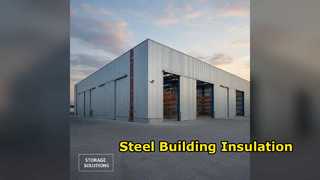 Steel Structure Rock Wool Cladding Fast Build
