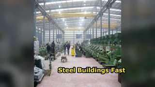 Steel Frame Buildings Strong & Fast Construction