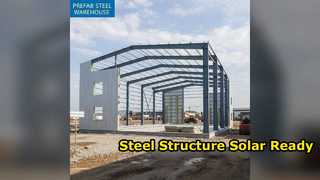 Steel Structure Storage Solutions Solar Ready